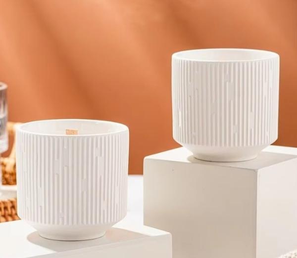 Custom Logo Decorative Nordic Small Custom Wholesale Empty Ceramic Candle