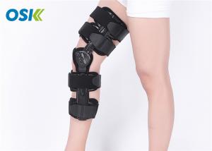 Wholesale Black Knee Support Brace With Range - Of - Motion Hinge Fda Certification from china suppliers