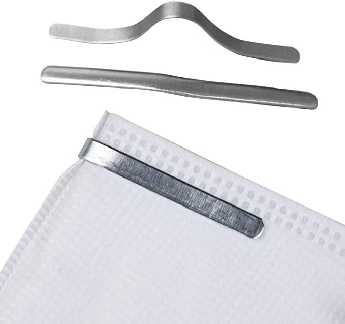 White Anti Dust Mask Materials , Mask Raw Materials Spandex Nylon Earloop