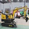 Buy cheap 0.8 Ton Hydraulic Excavator Machine CE Mini Excavator Briggs Stratton from wholesalers