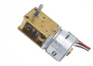 Wholesale Customized Shaft Micro Stepper Motor 18 Degree Diameter 15mm With Worm Gear Box from china suppliers
