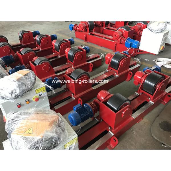 20T Conventional Welding Pipe Rotator For Pipe Butt With PU With Bolt Adjustment