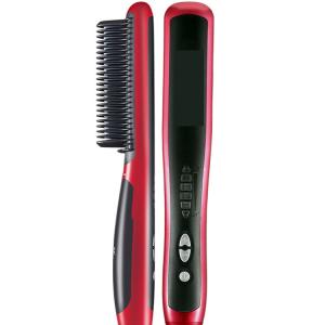 Wholesale Mini Roll Electric Hair Brush , Constant Temperature Abs Ionic Hair Straightener Brush from china suppliers