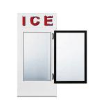 Air Cooling Glass Door Ice Merchandiser Stainless Steel 850l Ice Cream Display