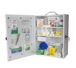 Survival Standard First Aid Kit Cabinet Wall Mounted For Office Building