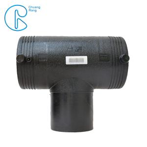 Wholesale Electrofusion HDPE Equal Tee 110mm PN16 SDR11 PE100 For Residential Water Supply from china suppliers