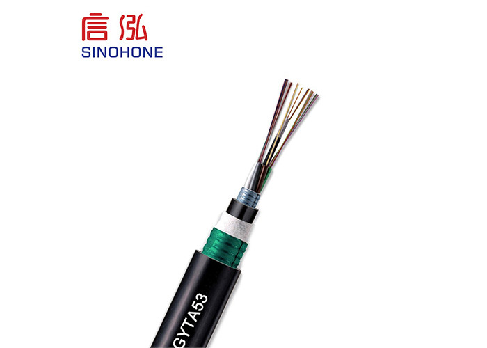Direct Burial Fiber Optic Cable Layer Stranded For Core Network