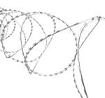 ISO9001 Stainless Steel Razor Barbed Wire Fencing 5m To 15m