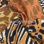 Sublimation Printed Recycled Swimwear Material Fabric Tricot Warp Knit