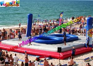 Wholesale Popular Inflatable Bossaball Court / Volleyball Court Interactive Outdoor Games from china suppliers