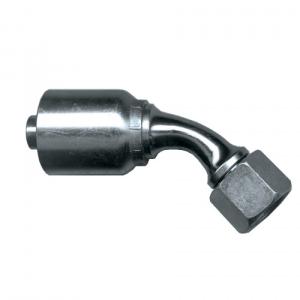 Wholesale TS16949 Approved Steel Hose Fittings 45 Degree Female Orfs Coupling from china suppliers