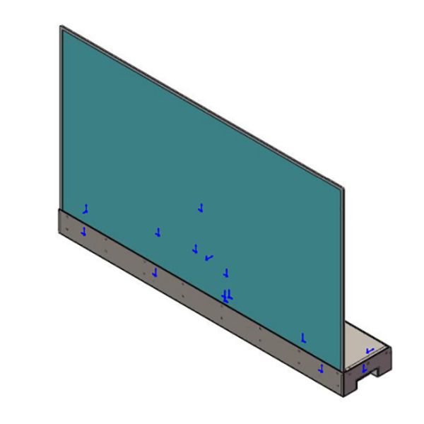 55 Inch Exhibition Booth Touchscreen High Transparency Dynamic Content Desktop Transparent OLED Display