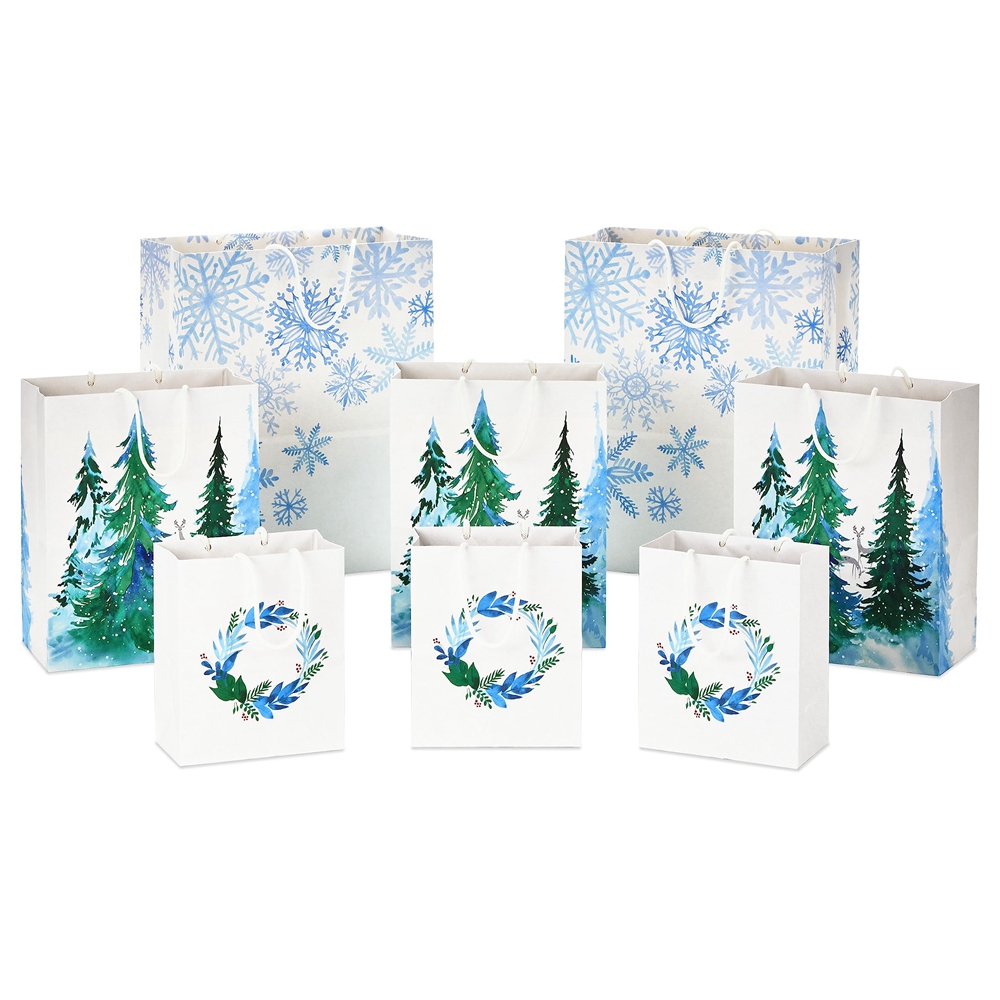 Wenzhou Custom Luxury Merry Christmas Halloween Holiday Theme Hand Length Handle Paper Bag