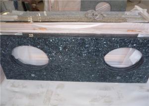 Wholesale Durable Blue Pearl Granite Vanity Top , Prefab Granite Vanity Countertops With Oval Sink from china suppliers