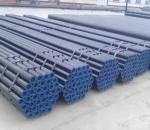 Round Carbon Steel Conduits / Carbon Steel Tubing With Black Painting SCH 10 -