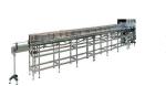 Stainless Steel Sterilizing Bottle Conveyor Systems Pet Juice Bottle Neck