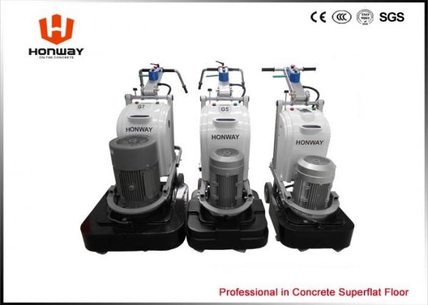 Quality Wet / Dry Type Marble Floor Grinding Machine Square Design Good Heat Radiation for sale