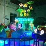 Family Park Jumping Frog Ride 12 Riders With Beautiful LED Lights