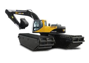 Wholesale 30 Ton River Dredging Equipment Amphibious Excavator River Sand Dredger from china suppliers