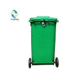 Wholesale Outdoor Trash Cans HDPE 100 liter Plastic Waste Container