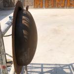 ISO9001 Wall Hanging BBQ 2.6ft Hanging Over Barbecue Outdoor