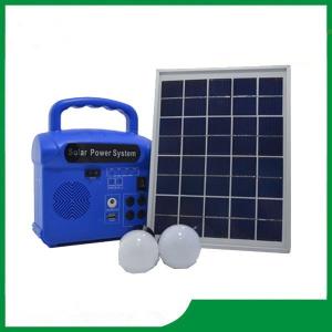 Wholesale Best selling 10w solar led lighting kits, led solar home lighting kits with FM radio, MP3, phone charger from china suppliers