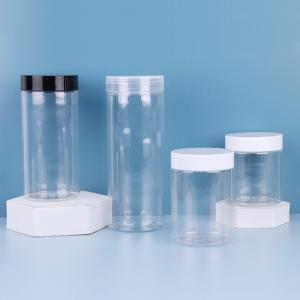 Wholesale 16oz Clear Plastic Jar 500ml 700ml 800ml 850ml 1000ml Brown PET Jar Plastic Containers from china suppliers