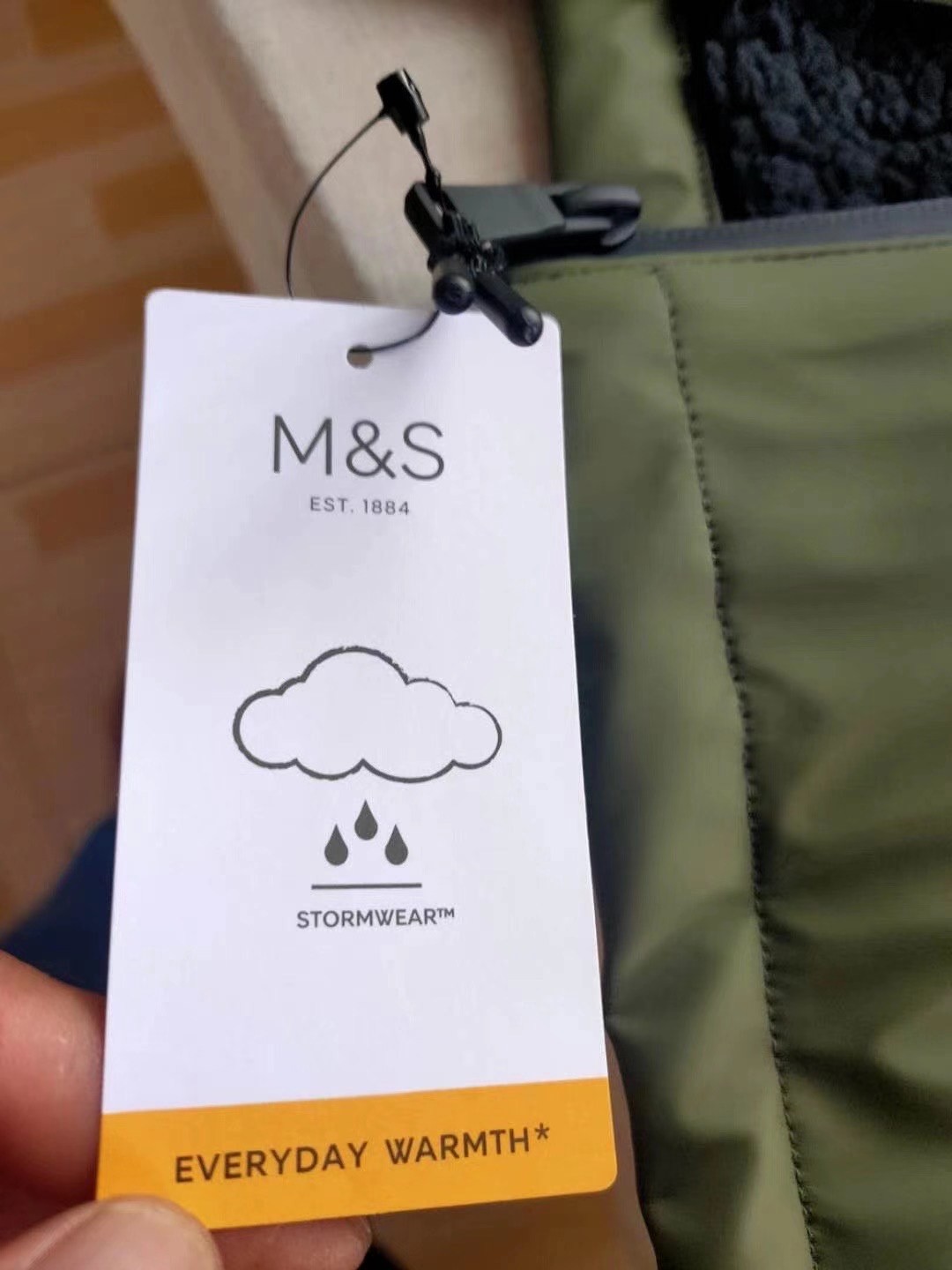 Fashion Olive Outdoor Boys Heavy Winter Coat Polar Fleece Linning Keep Warm