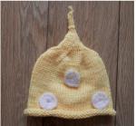 little baby cartoon Spirit baby hat cap 1pair red yellow Photography Prop