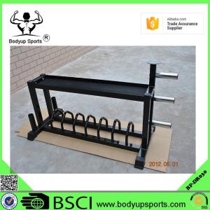 Wholesale Cast Iron Gym Dumbbell Rack For Bumper And Kettlebell Customized Logo from china suppliers