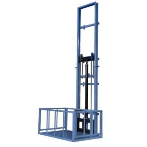 Wholesale 10m Hydraulic Easy Lift Cargo Elevator 500kg Small Single Rail Lifting Platform from china suppliers
