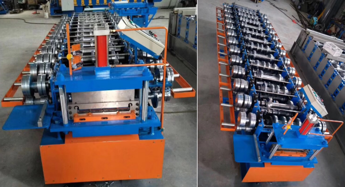 Rolling machine of the standing seam machine