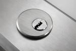 Satin Stainless Steel Door Handles / Entry Door Handlesets With Knob
