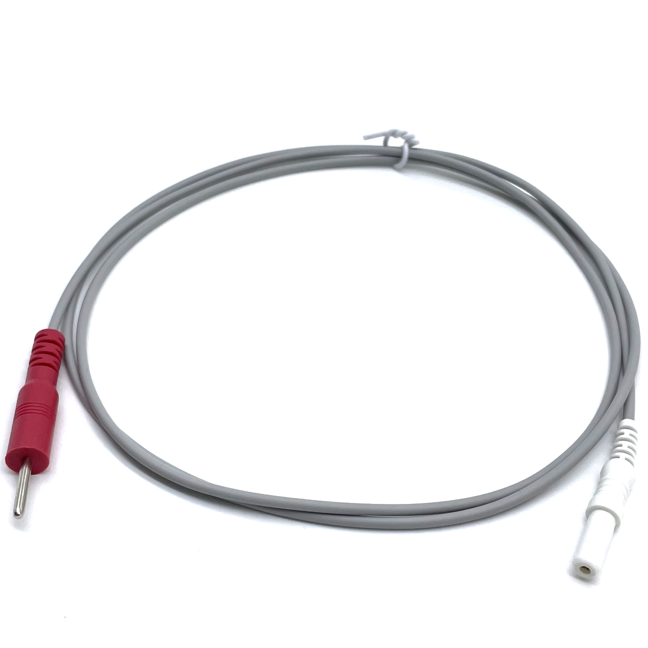 Custom 1.5mm 2.0mm Electrode Pin Male To Female Electrode Lead Wire Tens Cable For ECG Smart Device