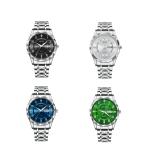 ML 1003 Original Quartz Movement Men's Montre Diamond Dial Daily Waterproof