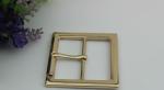 Free sample eco-friendly metal material zinc alloy 50 mm square coat pin belt