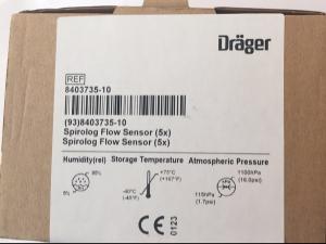 China Original Drager Spirolog flow sensor,8403735-10, 5pcs per pack, ABS material,Original and new,Free Shipping on sale