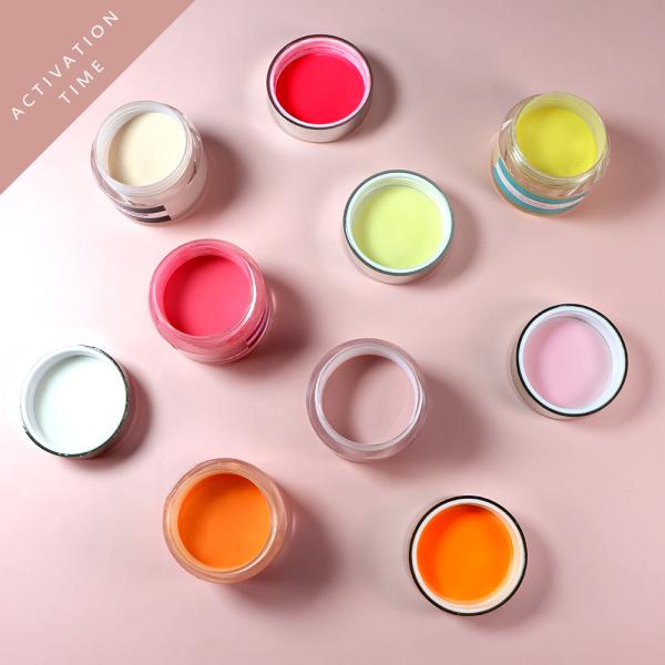 Colored Nail Powder for Acrylic Nails No Lamp Needed Hundreds of Colors to Choose From MSDS Certified Private Label in the