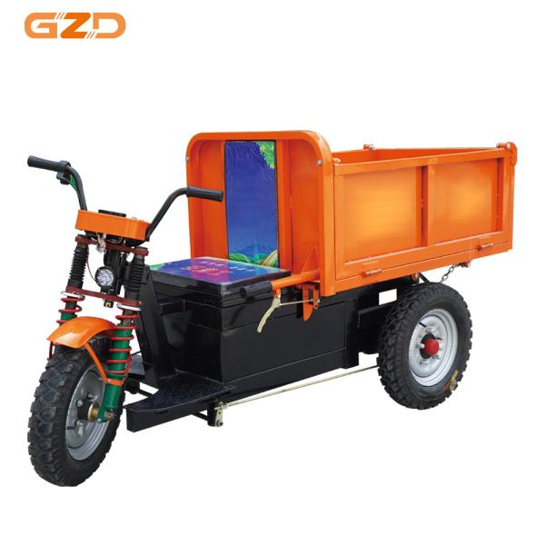 Mini Tricycle Dumper Compact 3-Wheel Dump Truck For Construction And Outdoor