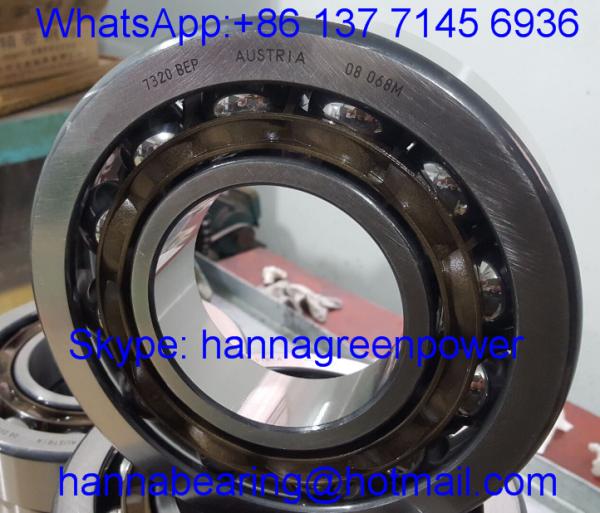 7320BEP Nylon Cage Angular Contact Bearing 7320BEM Brass Cage Ball Bearing 100