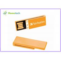 China Orange Super Mini USB Memory Plastic Silk - Screen / Full Logo Print For School Gift for sale