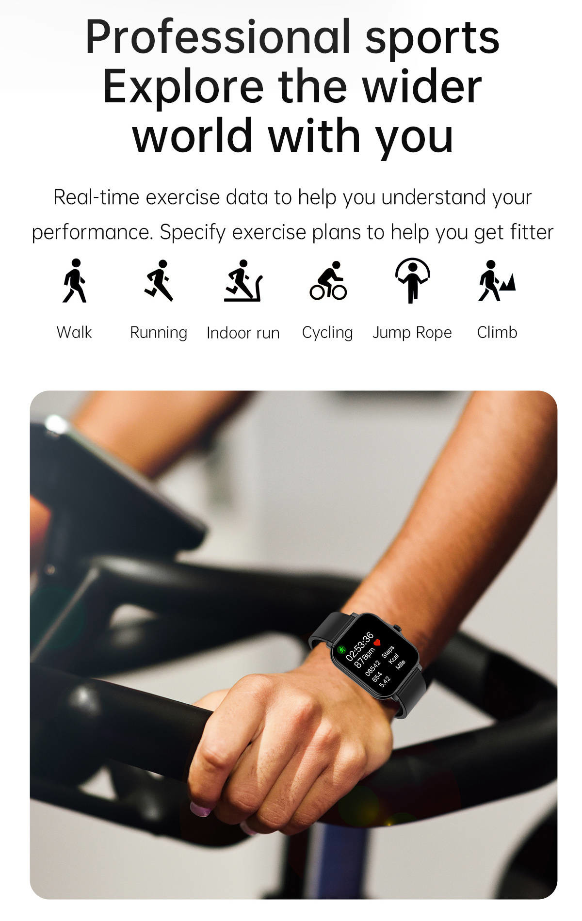 RTL8762CK Step Mileage Sport Smartwatch Calorie Consumption For Men