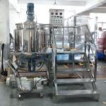 LIANHE 2.2kw Liquid Soap Mixer Machine , 2 Jacket Mixer For Dishwashing Liquid
