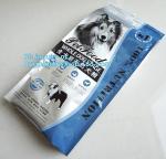 Slider Zipper Large Plastic Animal Pet Food Packaging Bag With Print, side