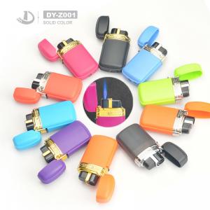 China Plastic Material Newest Style Flip Turbo Flame Piezo Windproof Refillable Gas Lighter on sale