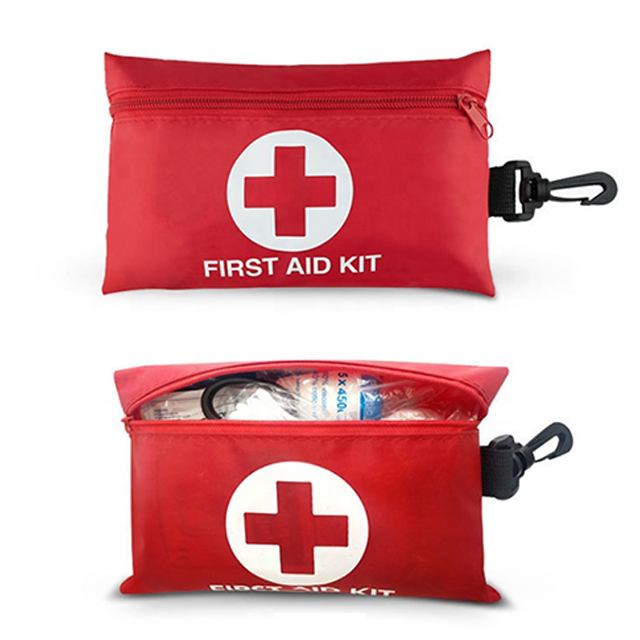 First Aid Kit ,100 Piece - Small First Aid Kit for Camping, Hiking, Backpacking, Travel, Vehicle, Outdoors