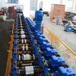 Gearbox Driven Slotted Strut Channel Roll Forming Machine 19 Stations