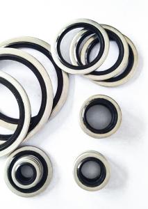 Wholesale BSP Seal Stainless Steel Rubber EPDM NBR Bonded Seal Imperial from china suppliers
