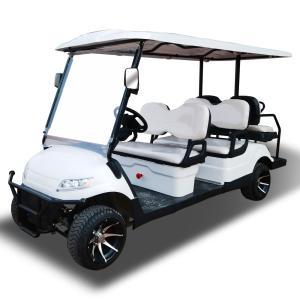 Wholesale High Performance 5KW Electric 6 Seater Golf Cart 4x4 80km CE Certification from china suppliers