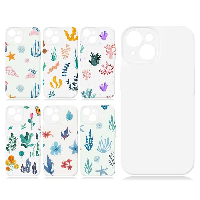 Custom Logo 3D Sublimation Slim Film Phone Cases For IPhone 14 15 16